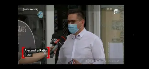 Frizerul Five Stars intervievat la televiziune
